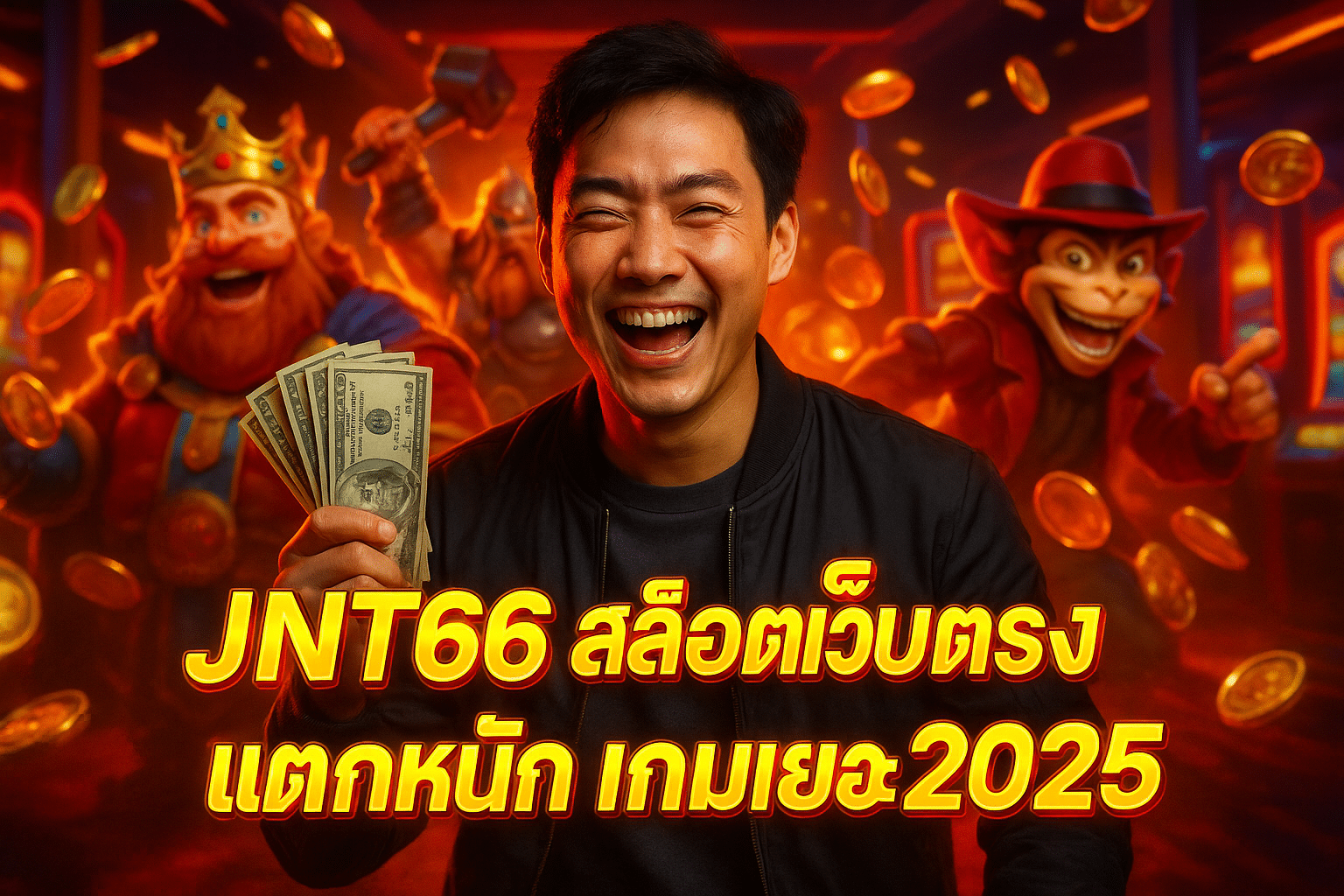 JNT66 สล็อตเว็บตรง แตกหนัก เกมเยอะ 2025