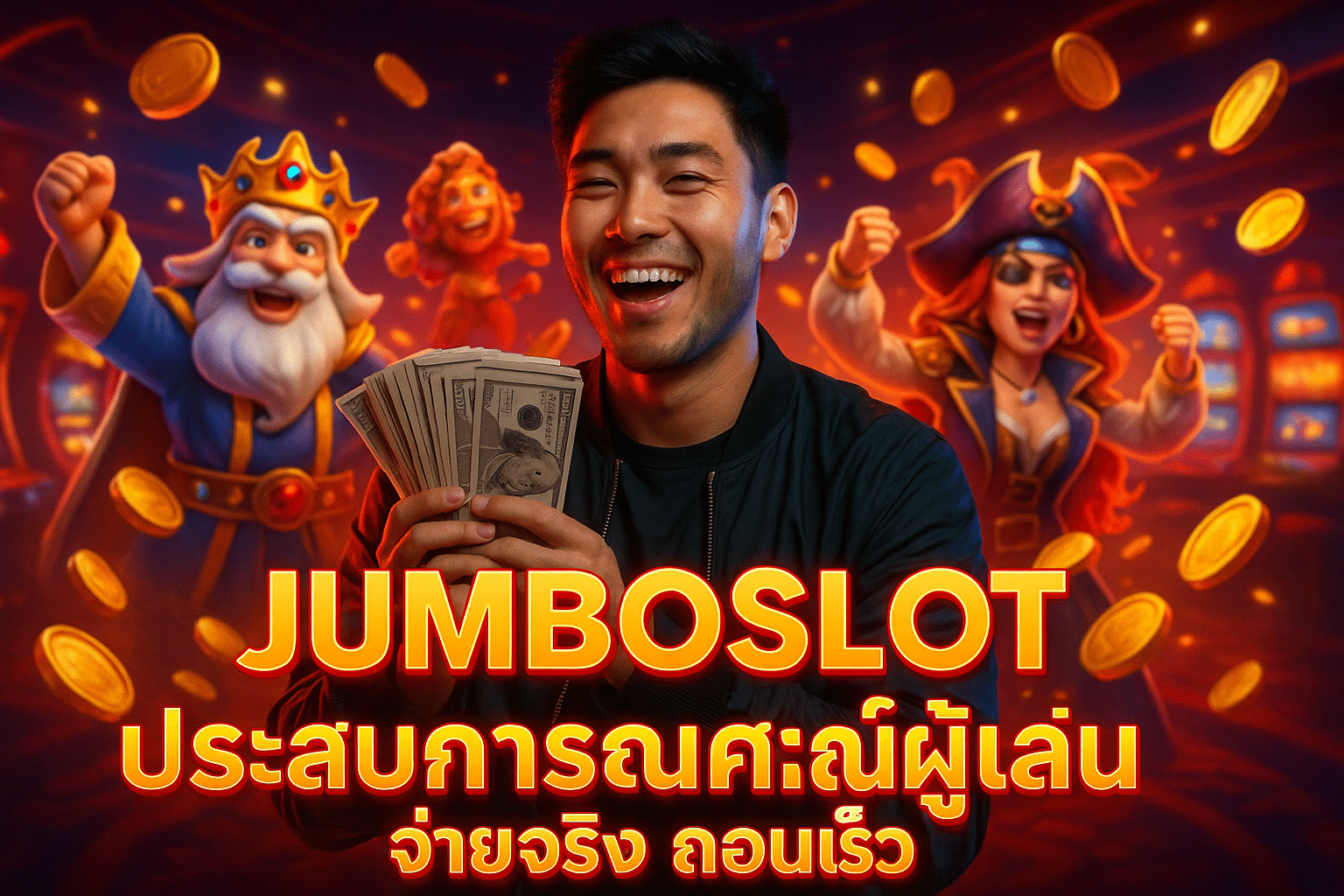 JUMBOSLOT ประสบการณ์ผู้เล่น จ่ายจริง ถอนเร็ว