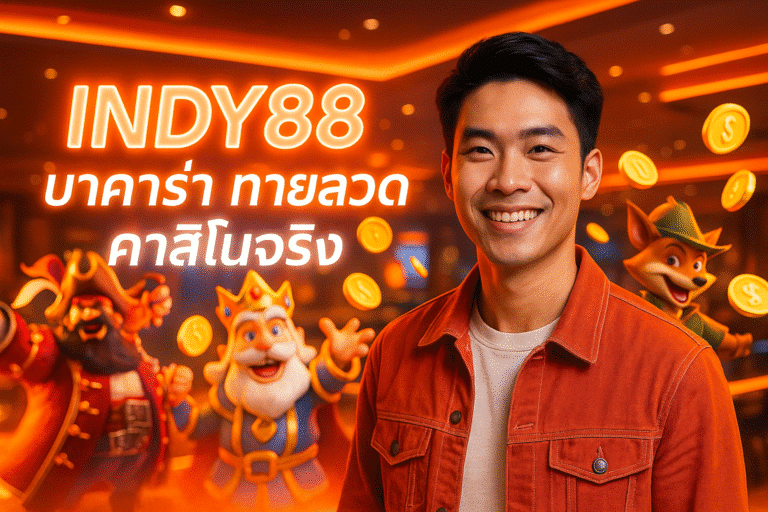 INDY88 บาคาร่า ถ่ายทอดสด คาสิโนจริง